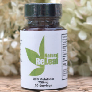 Gel Caps with Melatonin-750 mg.